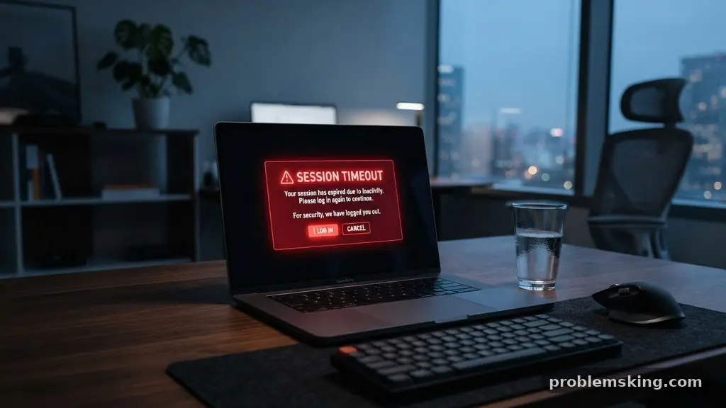 Why Does a Website Keep Logging You Out After a Short Period?